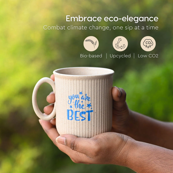Earth Friendly Statement Coffee Mugs for Anniversary Gift | Set of 1