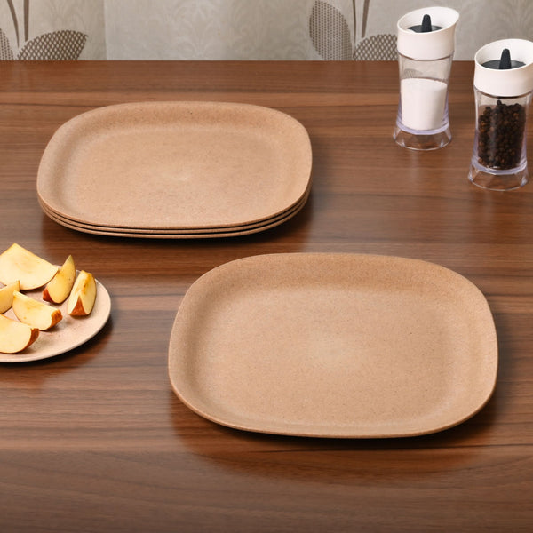 Eha Set of 4 Earth-Friendly Dinner Plates | 9 inch