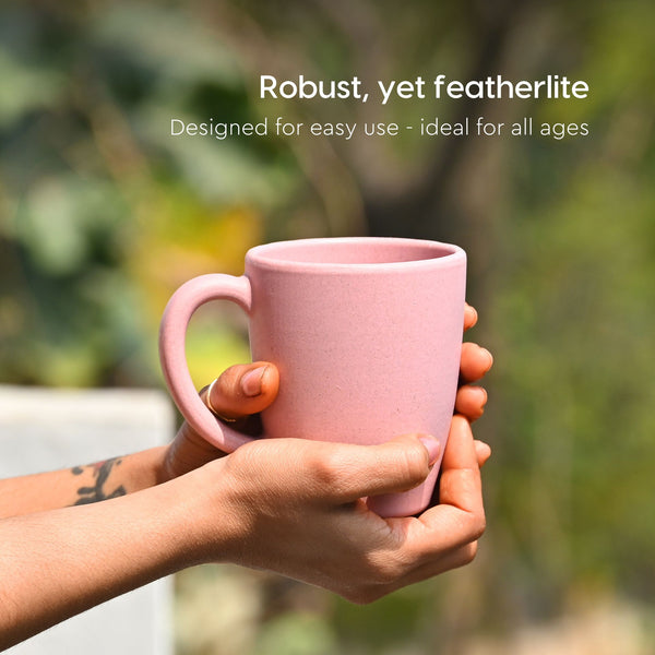 Classic Mug 300 ml | Unbreakable Mugs Made with Rice Husk & Bamboo Fibers