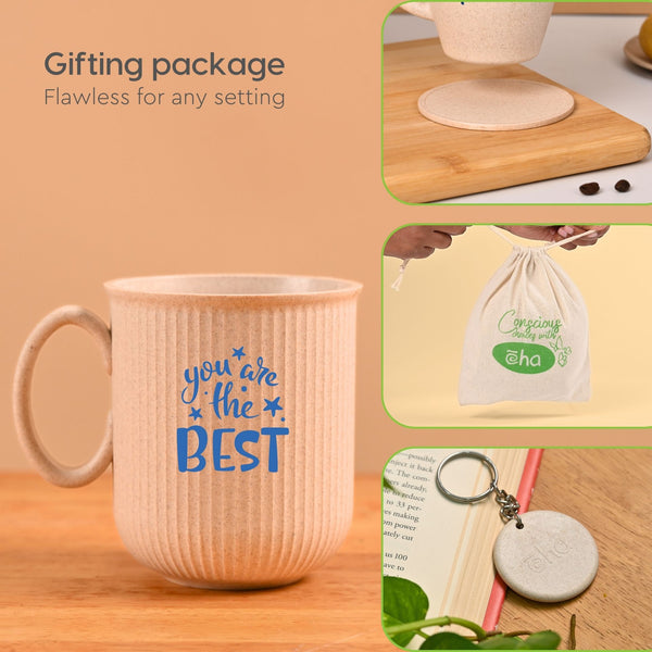 Earth Friendly Statement Coffee Mugs for Anniversary Gift | Set of 1