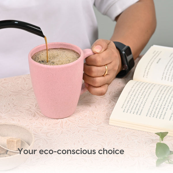 Classic Mug 300 ml | Unbreakable Mugs Made with Rice Husk & Bamboo Fibers