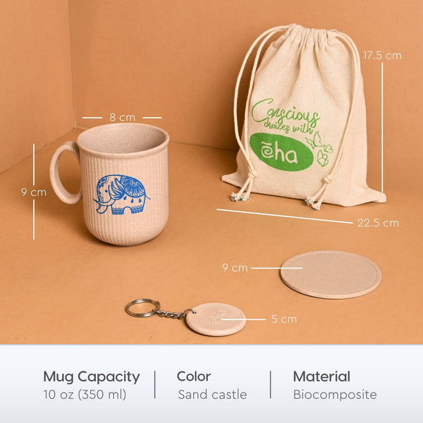 Earth Friendly Statement Coffee Mugs | 1 Unit