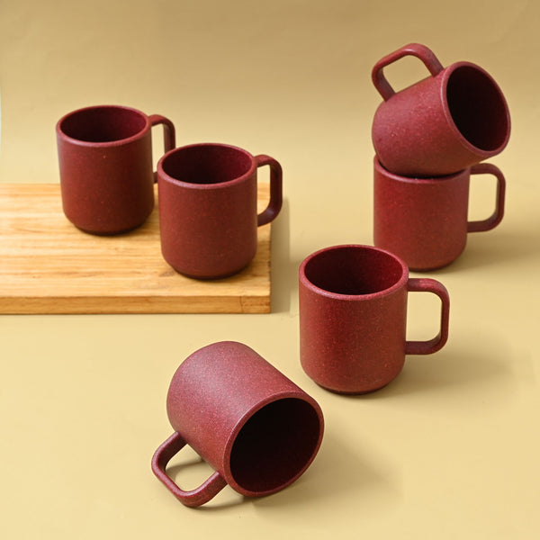Earth Friendly Java Coffee Mug | Set of 6