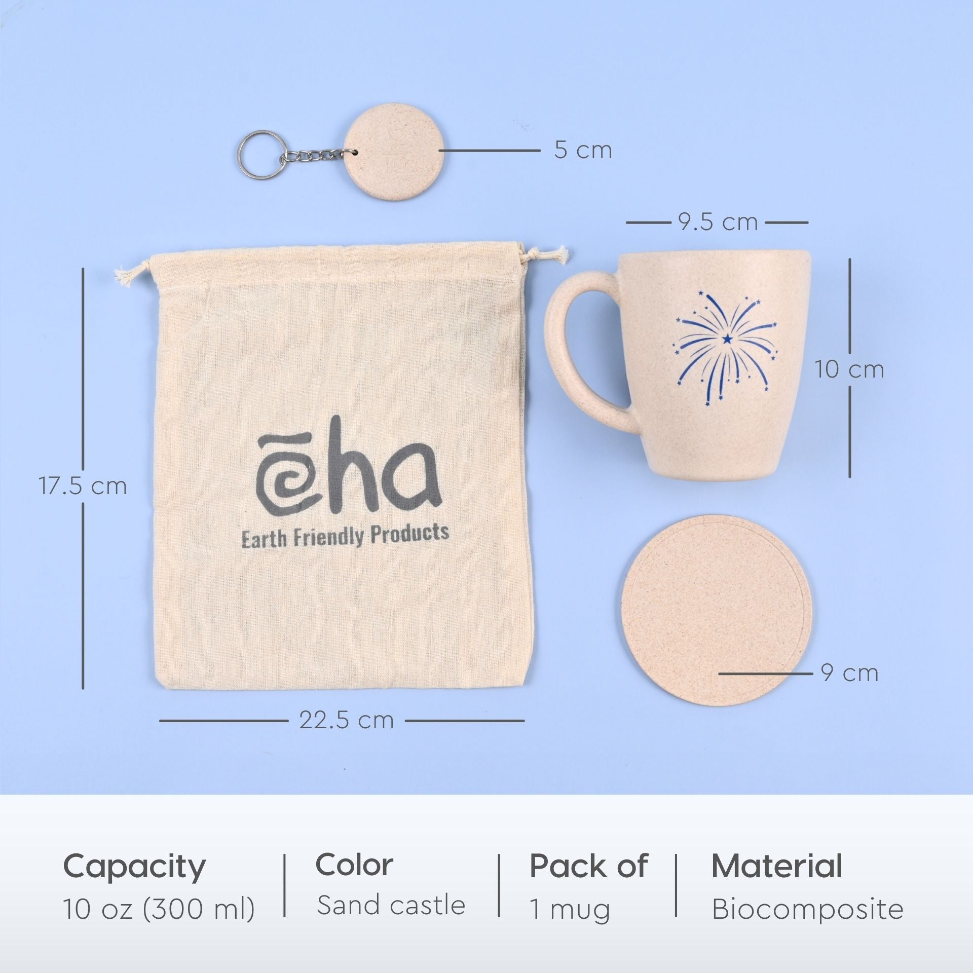 Eha Earth Friendly Coffee Mug Diwali Gift Hampers | 300 ml