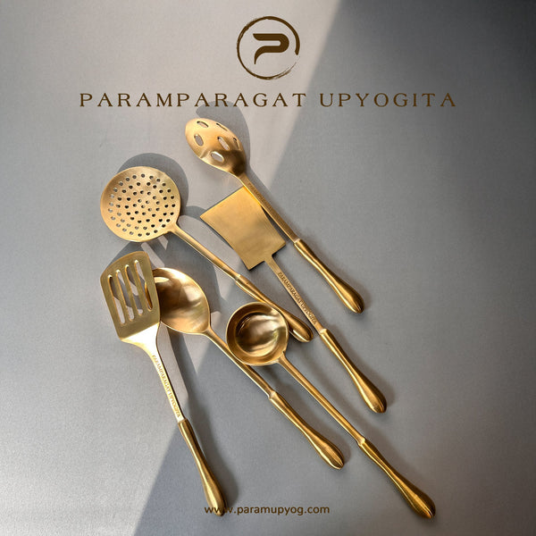 Paramparagat Upyogita Brass Angled Turner