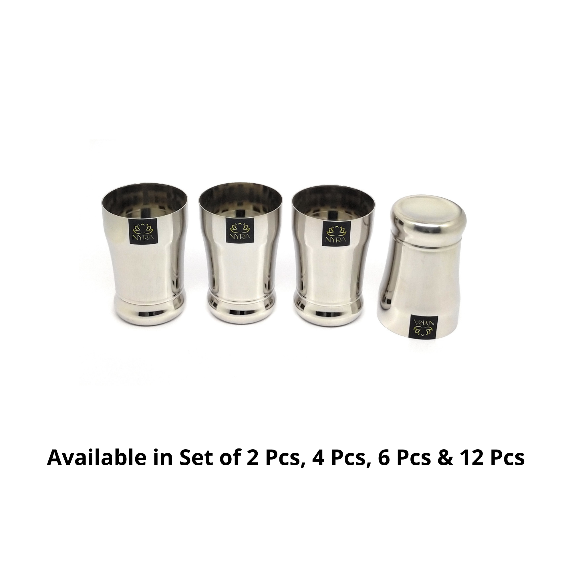 Stainless Steel Glass/Tumbler Set Available in different sizes
