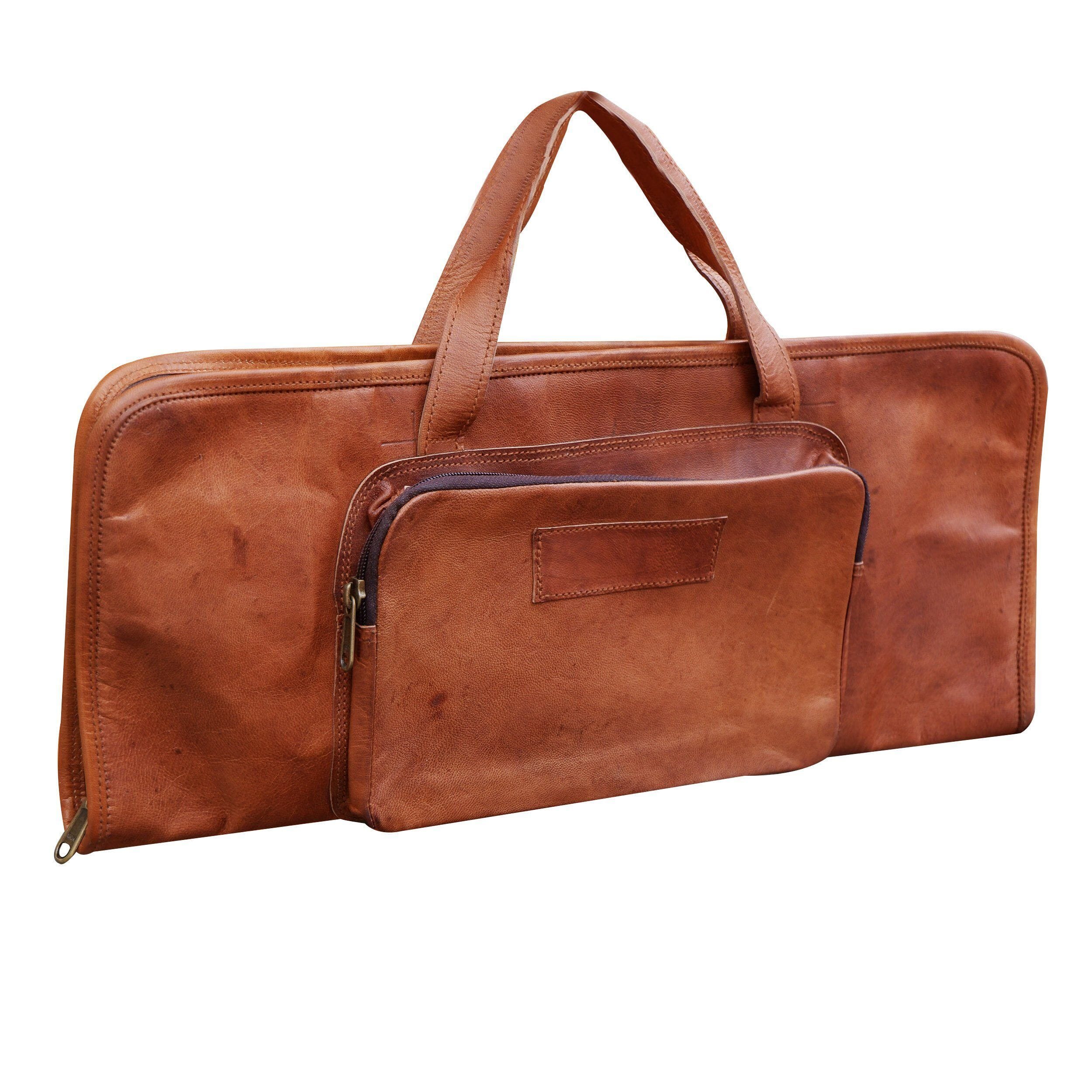 Genuine Vintage Leather Drumstick Bag Classy Leather Bags Bags