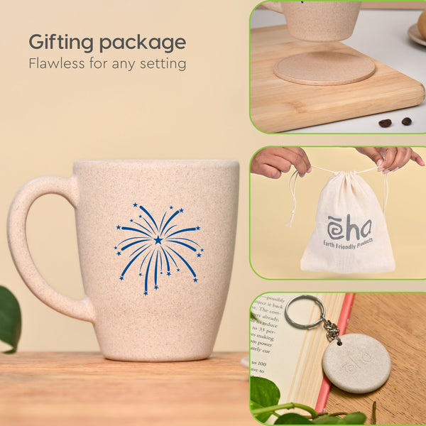 Eha Earth Friendly Coffee Mug Diwali Gift Hampers | 300 ml