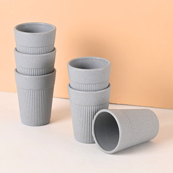 Earth Friendly Statement Chai Cups | Set of 6