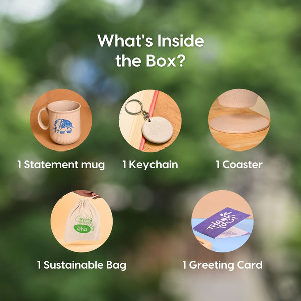 Earth Friendly Statement Coffee Mugs | 1 Unit