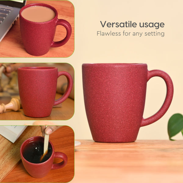 Classic Mug 300 ml | Unbreakable Mugs Made with Rice Husk & Bamboo Fibers