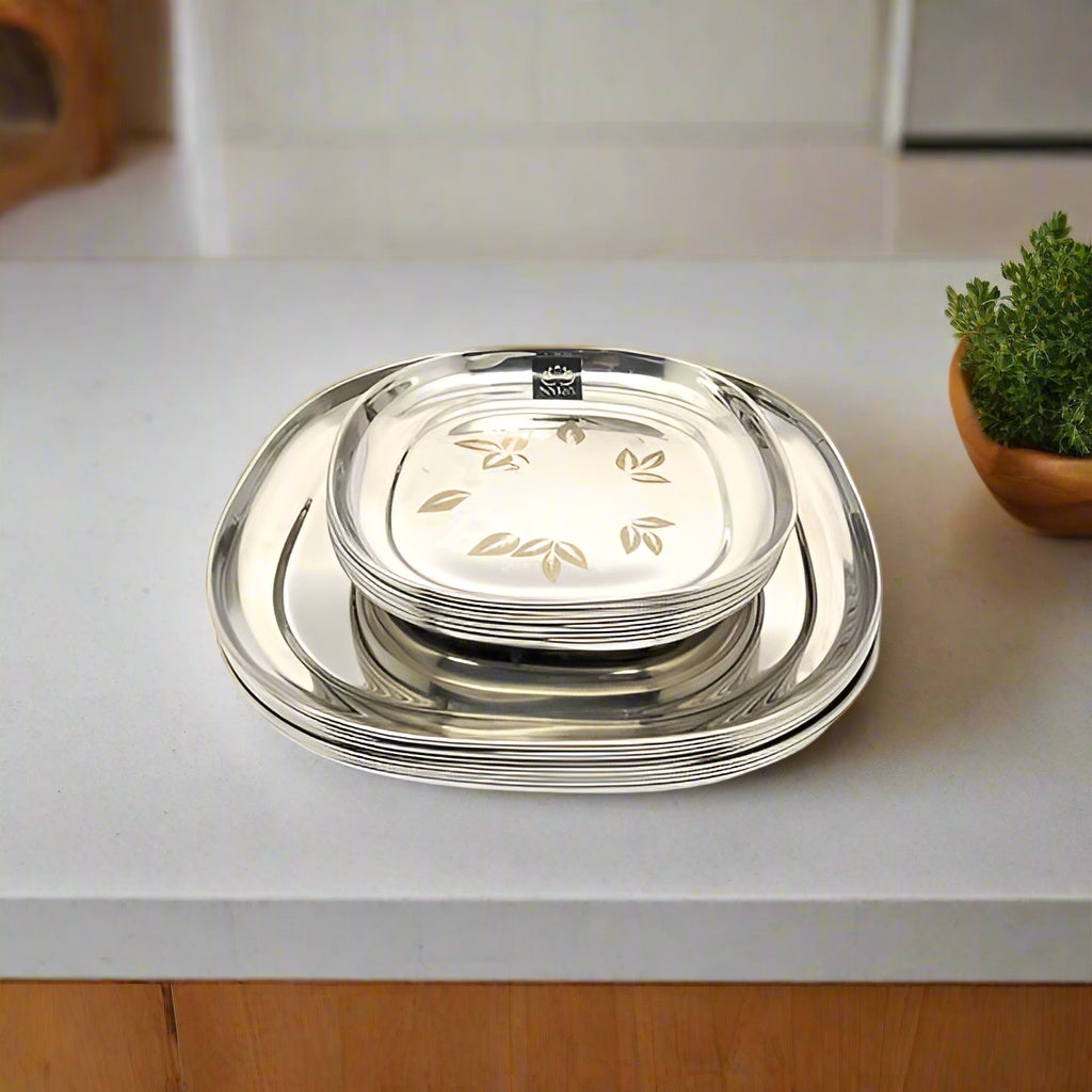 Stainless Steel Set of 12 pieces
