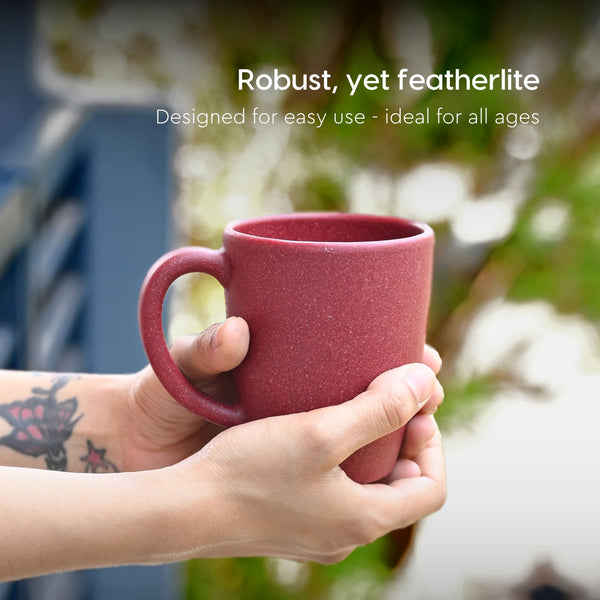 Classic Mug 300 ml | Unbreakable Mugs Made with Rice Husk & Bamboo Fibers