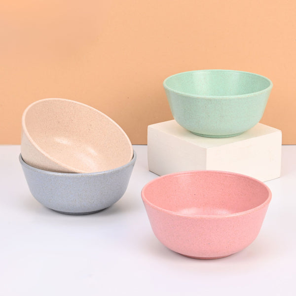 Eha Earth-Friendly Set of 4 Small Curry Bowls for Kitchen | 250 ml