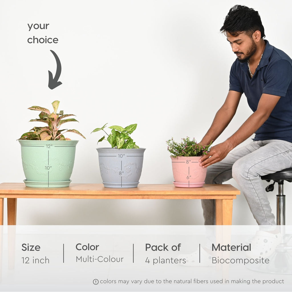 Earth Friendly Planters Leafy 12 image 2