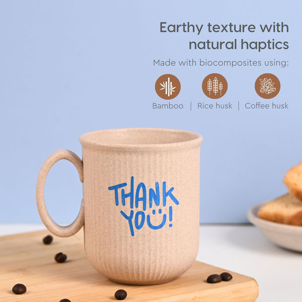 Earth Friendly Statement Coffee Mugs | Set of 1