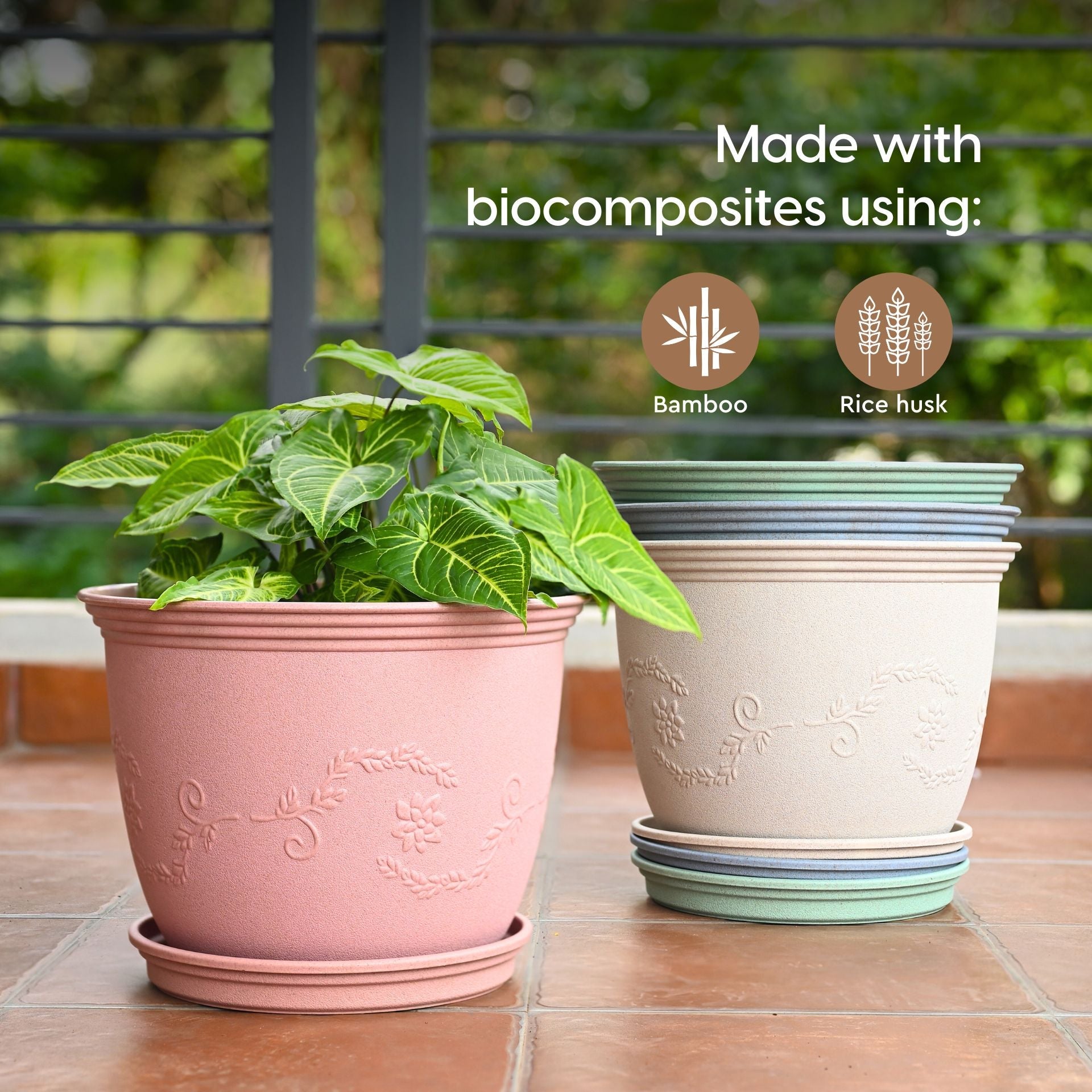 Earth Friendly Planters Leafy 8 image 3