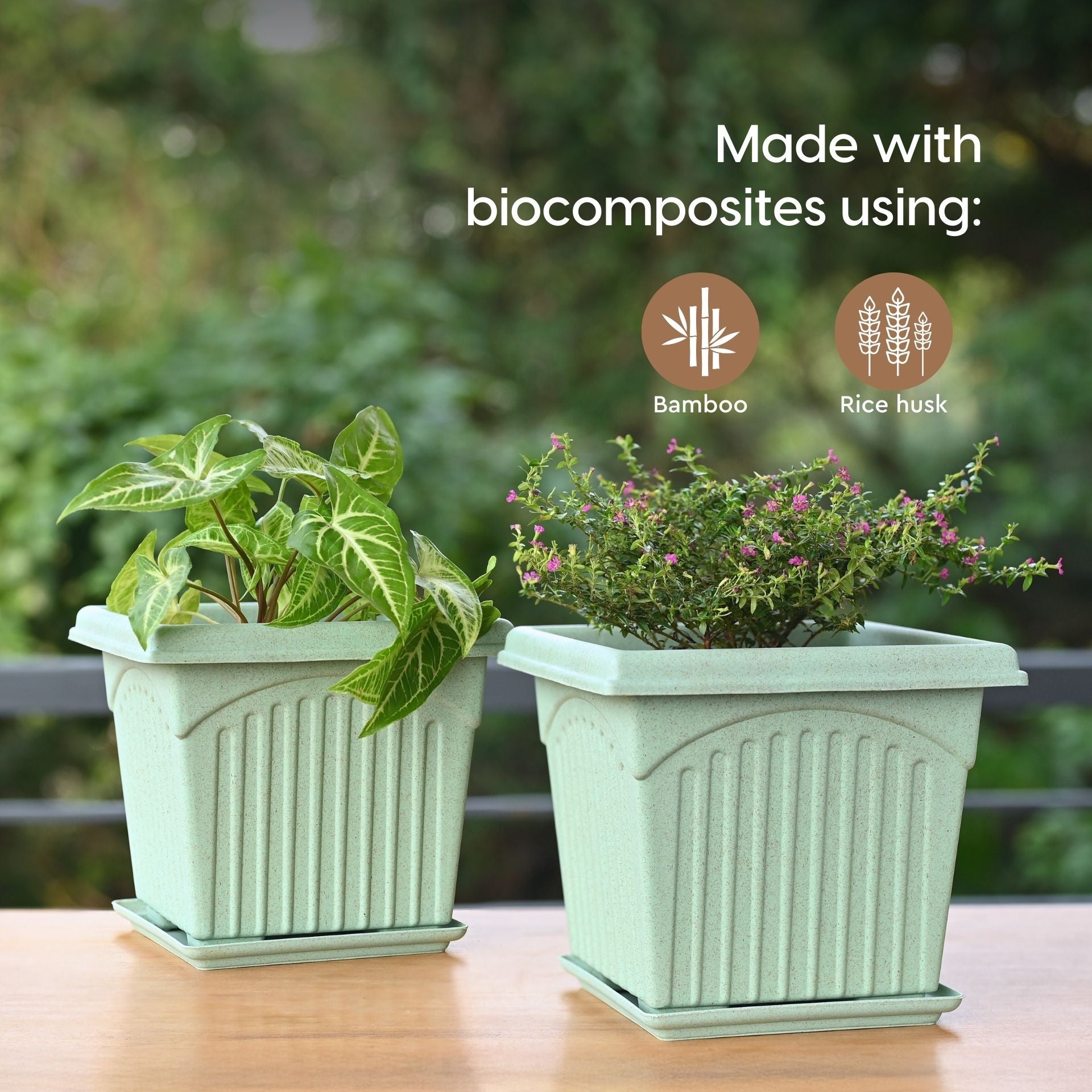 Earth Friendly 8 Archway Planters image 3