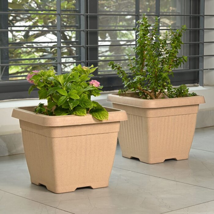 Earth Friendly Planters Bella Square image 1