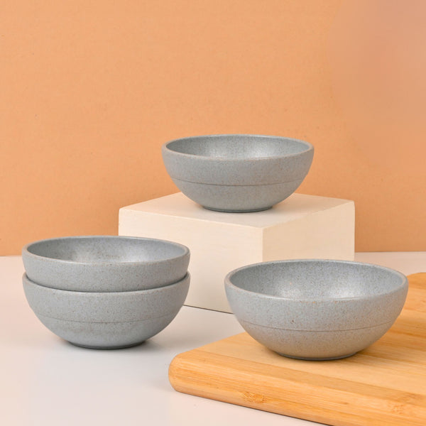Eha Earth Friendly Set of 4 Dip Bowls for Kitchen | 125 ml