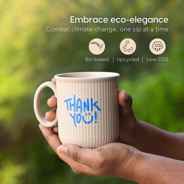 Earth Friendly Statement Coffee Mugs | Set of 1