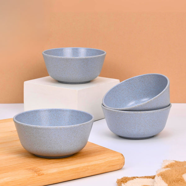 Eha Earth-Friendly Set of 4 Small Curry Bowls for Kitchen | 175 ml