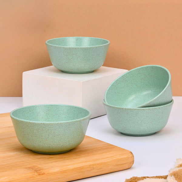 Eha Earth-Friendly Set of 4 Small Curry Bowls for Kitchen | 125 ml