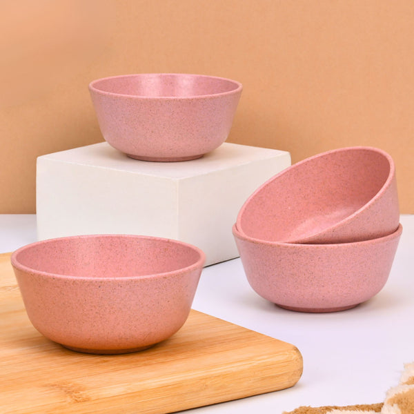 Eha Earth-Friendly Set of 4 Small Curry Bowls for Kitchen | 125 ml