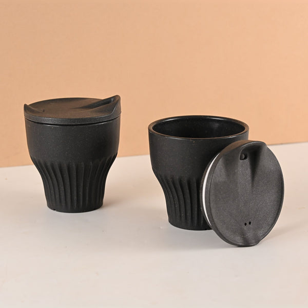 Eha Earth Friendly Rafter Coffee Mug with Lid | Set of 2