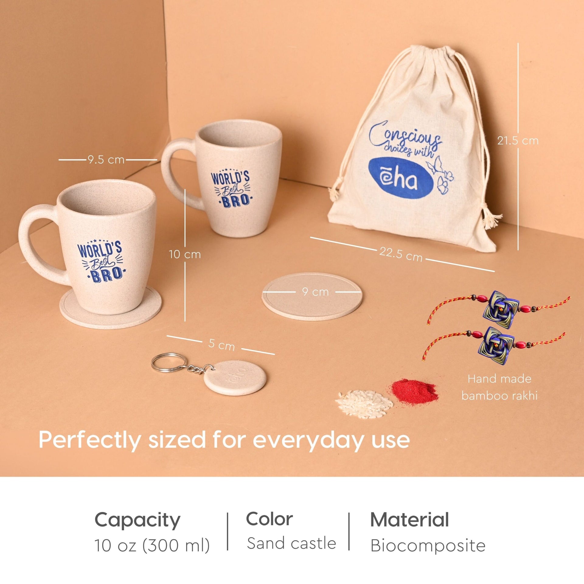 Earth Friendly Rakshabandhan Gift for Brother | Set of 2