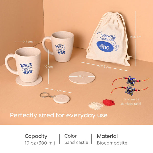 Earth Friendly Rakshabandhan Gift for Brother | Set of 2