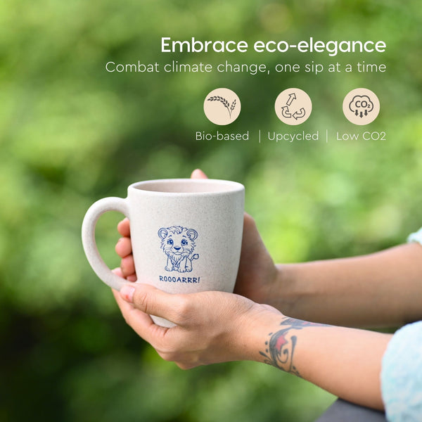 Eha Earth Friendly Roar coffee mug for kids | birthday gift