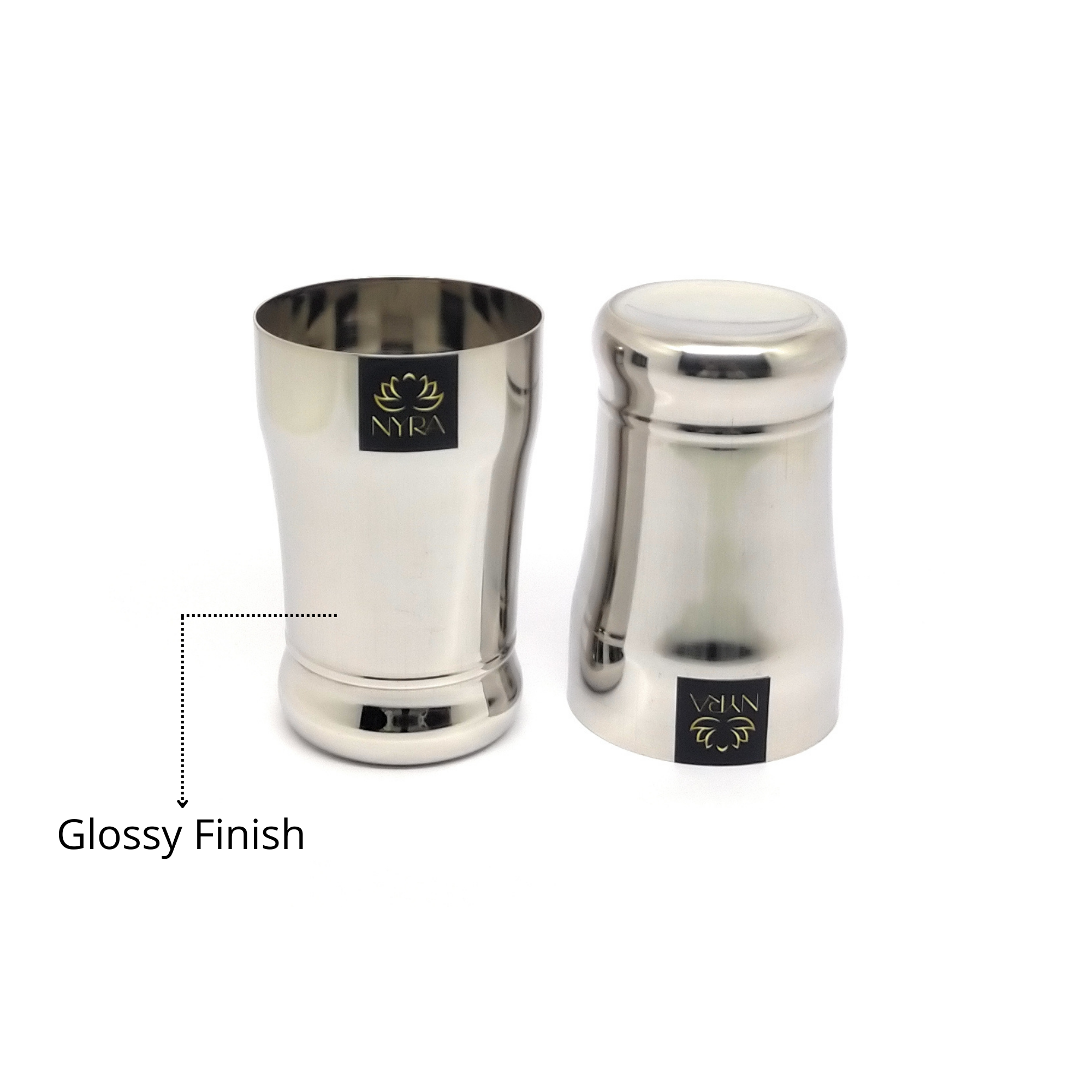 Stainless Steel Glass/Tumbler Set