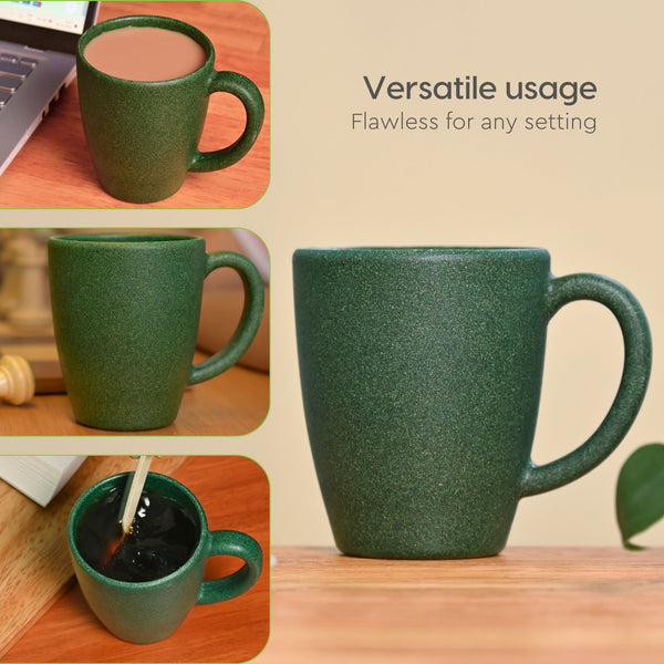 Classic Mug 300 ml | Unbreakable Mugs Made with Rice Husk & Bamboo Fibers