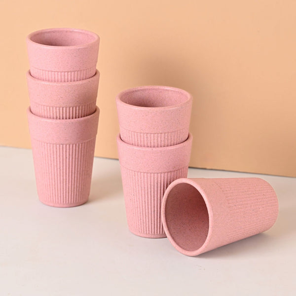 Earth Friendly Statement Chai Cups | Set of 6