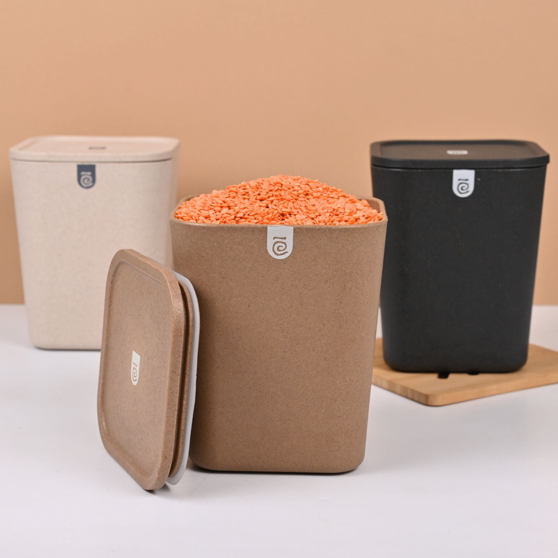 Eha Earth Friendly Kitchen Storage Jars & Containers | Set of 3