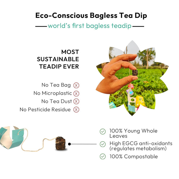 Rare Assam Green Tea + Lemon | Fresh Harvest