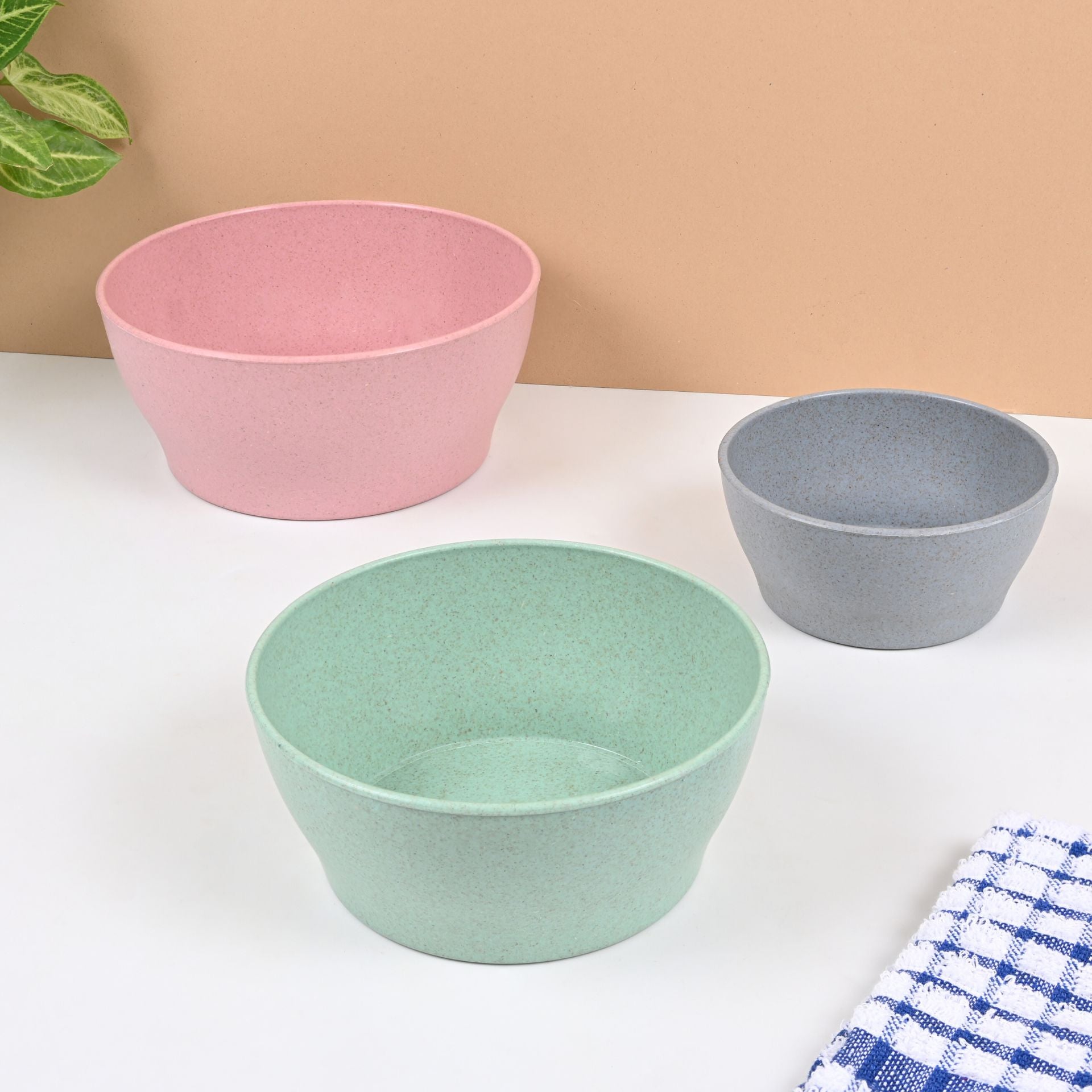 Earth Friendly Elara Serving Bowls | 1000 ml, 600ml, 300ml