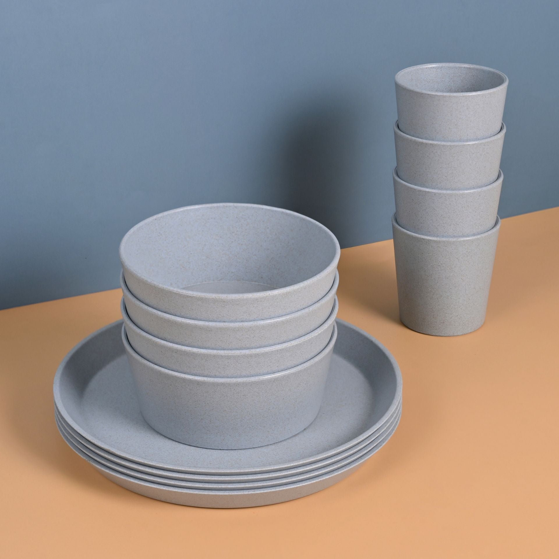 Earth Friendly Dinner Set for Kids | Set of 4