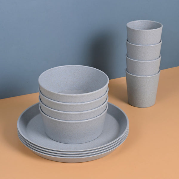 Earth Friendly Dinner Set for Kids | Set of 4