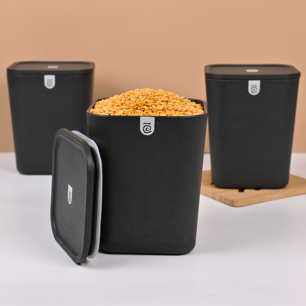 Eha Earth Friendly Kitchen Storage Jars & Containers | Set of 3