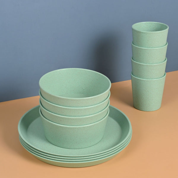 Earth Friendly Dinner Set for Kids | Set of 4