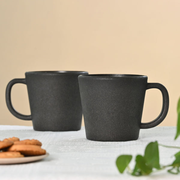 Earth friendly Majestic Mug 375 ml set of 2 | Eha Unbreakable mugs Made with Rice Husk & Bamboo Fibers
