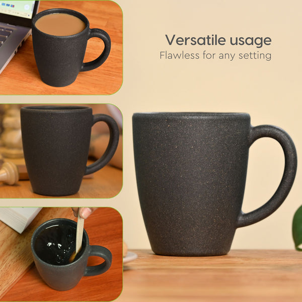 Classic Mug 300 ml | Unbreakable Mugs Made with Rice Husk & Bamboo Fibers