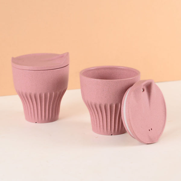 Eha Earth Friendly Rafter Coffee Mug with Lid | Set of 2