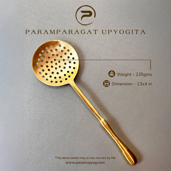 Paramparagat Upyogita Brass Skimmer