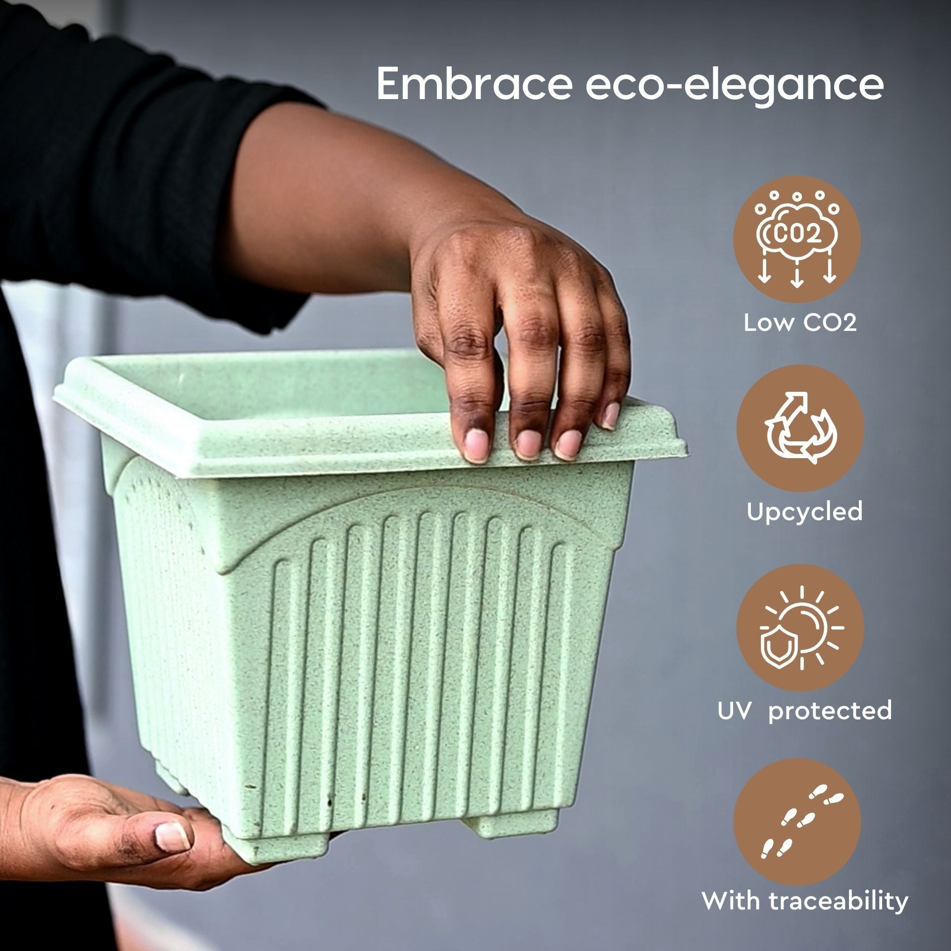 Earth Friendly 8 Archway Planters image 4