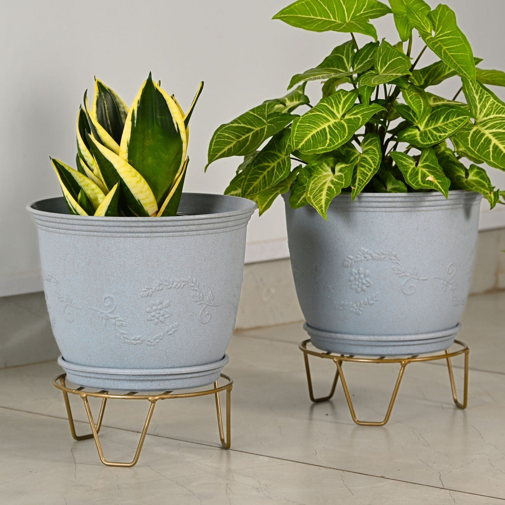 Earth Friendly 10 Leafy Planters image 3