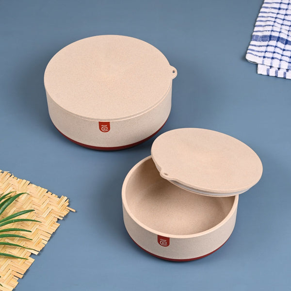 Earth Friendly Terravo Storage Containers For Kitchen | 1200ml, 600ml