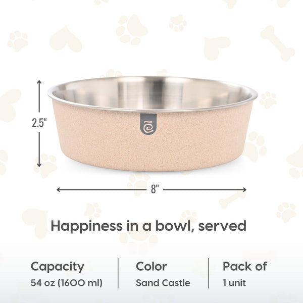 Earth Friendly Bella Pet Bowls for Dogs | 1600 ml